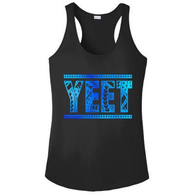 Yeet Apparel Saying  Ladies PosiCharge Competitor Racerback Tank