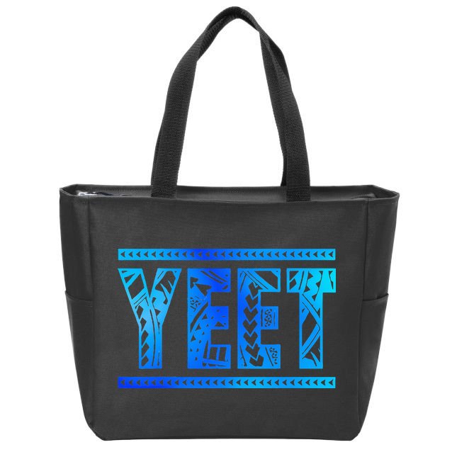 Yeet Apparel Saying  Zip Tote Bag