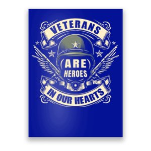 Veterans You Are Our Hero Veteran Themed Military Support Poster