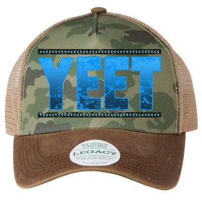 Vintage Yeet Apparel Saying For All Legacy Tie Dye Trucker Hat