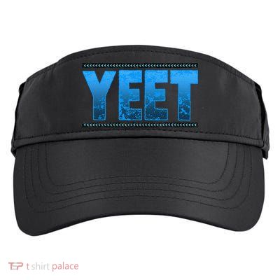 Vintage Yeet Apparel Saying For All Adult Drive Performance Visor