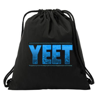 Vintage Yeet Apparel Saying For All Drawstring Bag