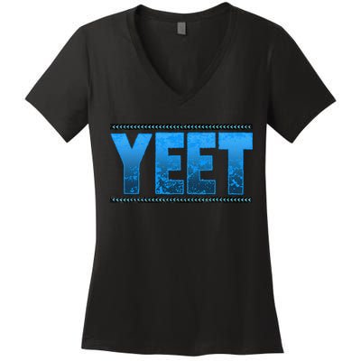 Vintage Yeet Apparel Saying For All Women's V-Neck T-Shirt