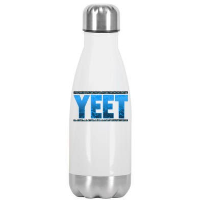 Vintage Yeet Apparel Saying For All Stainless Steel Insulated Water Bottle