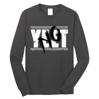 Vintage Yeet Apparel Saying Long Sleeve Shirt