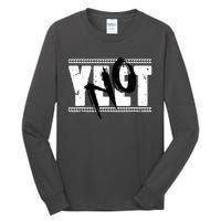 Vintage Yeet Apparel Saying Tall Long Sleeve T-Shirt