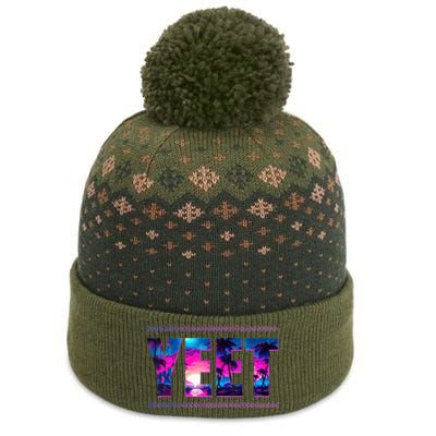 Vintage Yeet Apparel Saying Funny The Baniff Cuffed Pom Beanie