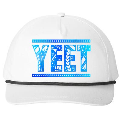 Vintage Yeet Apparel Saying Funny Snapback Five-Panel Rope Hat