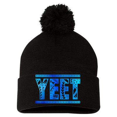 Vintage Yeet Apparel Saying Funny Pom Pom 12in Knit Beanie