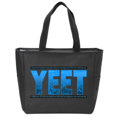 Vintage Yeet Apparel Saying Zip Tote Bag