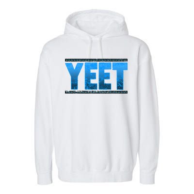 Vintage Yeet Apparel Saying Garment-Dyed Fleece Hoodie
