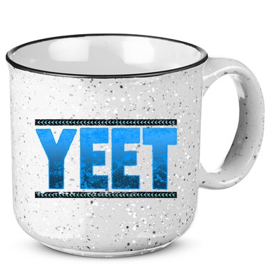 Vintage Yeet Apparel Saying 15oz Campfire Ceramic Mug