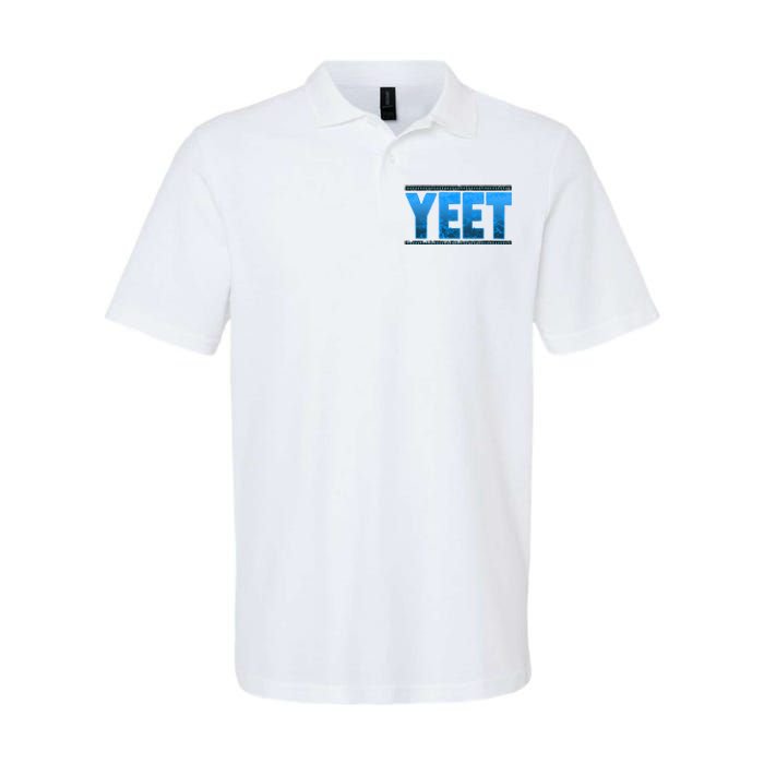 Vintage Yeet Apparel Saying Softstyle Adult Sport Polo