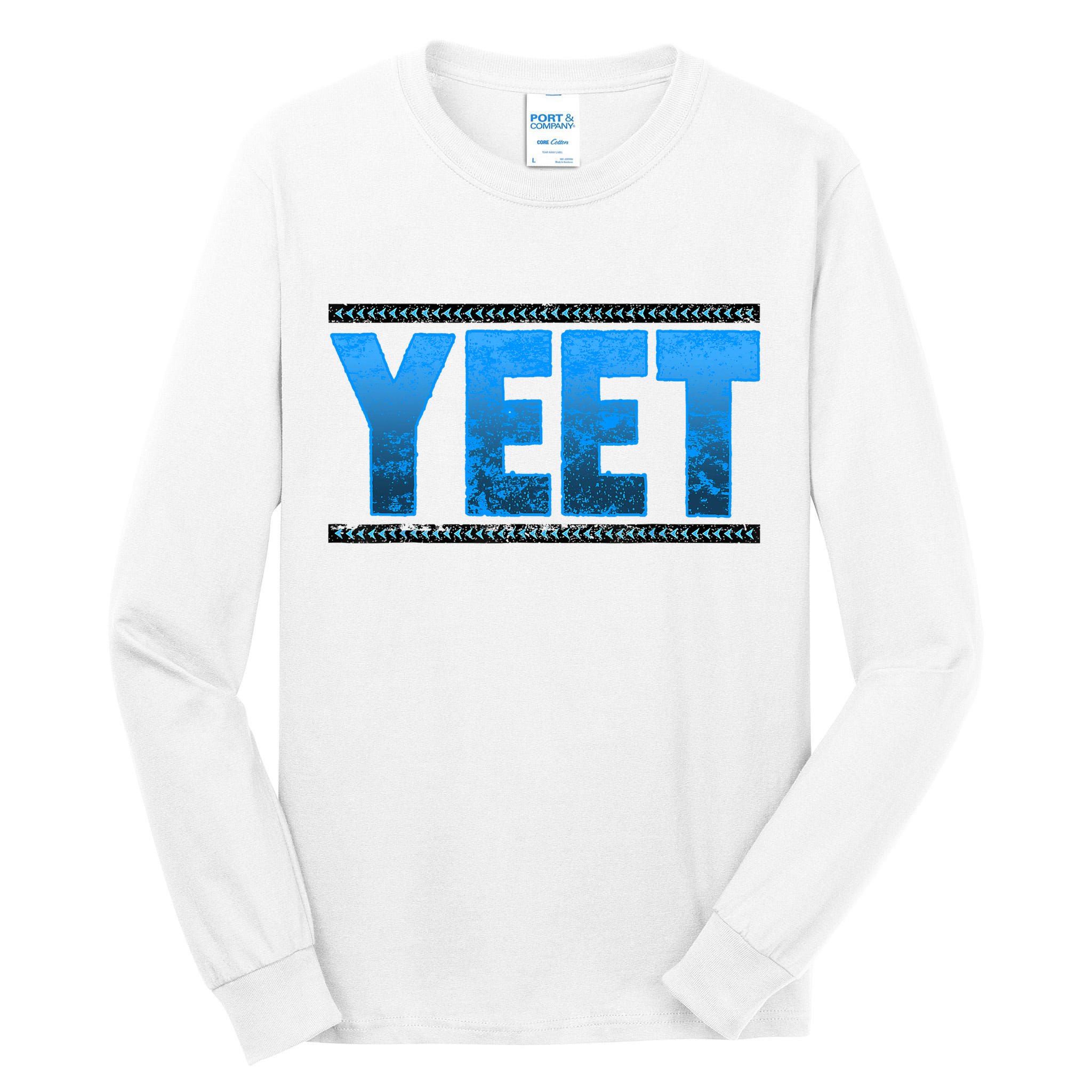 Vintage Yeet Apparel Saying Tall Long Sleeve T-Shirt