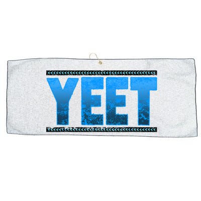 Vintage Yeet Apparel Saying Large Microfiber Waffle Golf Towel