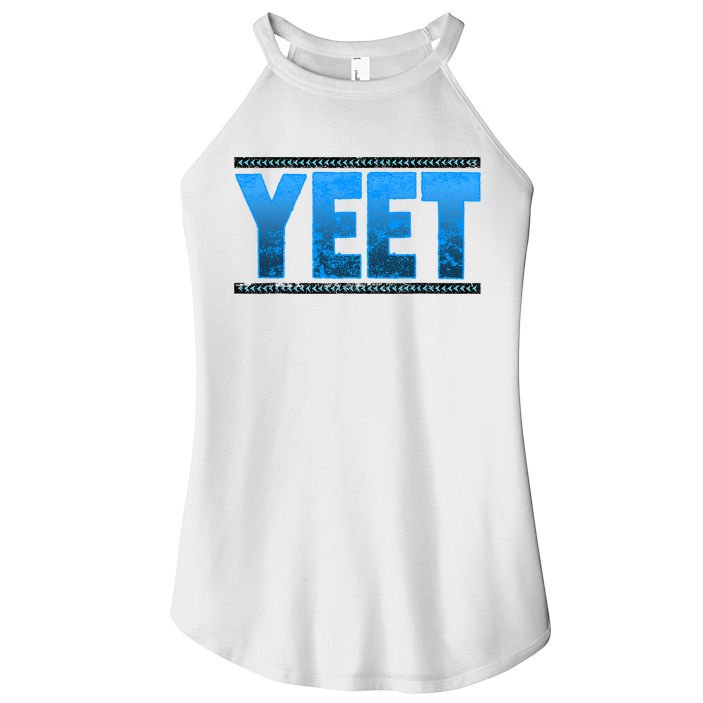 Vintage Yeet Apparel Saying Women's Perfect Tri Rocker Tank
