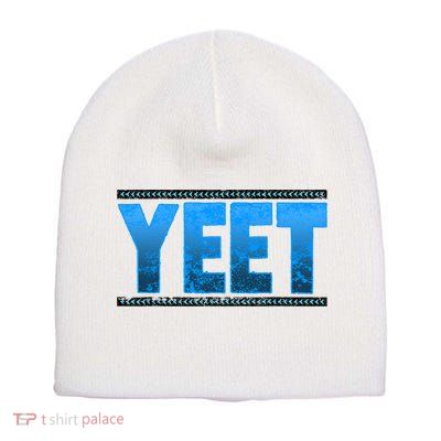 Vintage Yeet Apparel Saying Short Acrylic Beanie