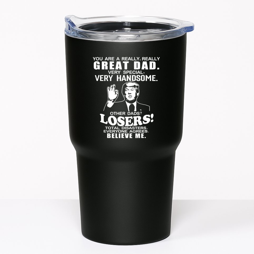 Vintage You Are A Great Great Dad Support Trump Tumbler
