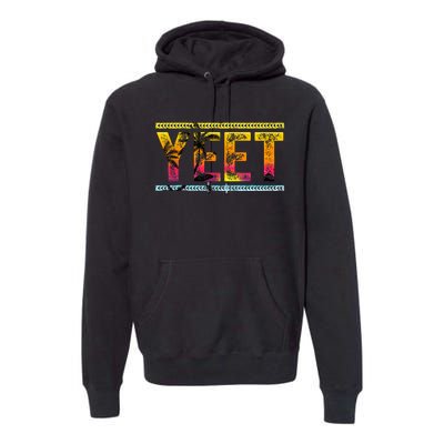 Vintage Yeet Apparel Saying Premium Hoodie