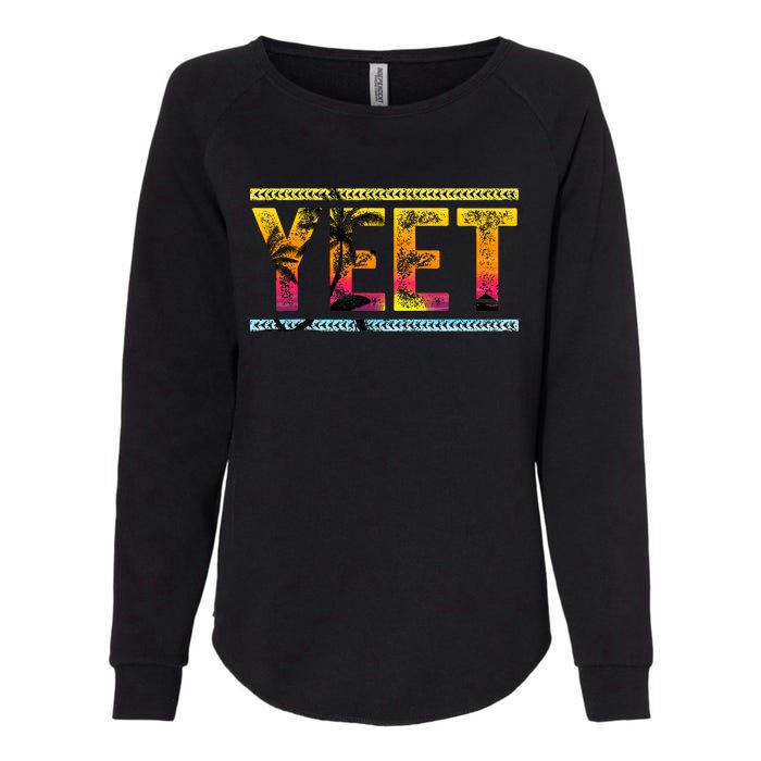 Vintage Yeet Apparel Saying Womens California Wash Sweatshirt