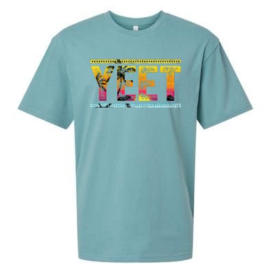 Vintage Yeet Apparel Saying Sueded Cloud Jersey T-Shirt