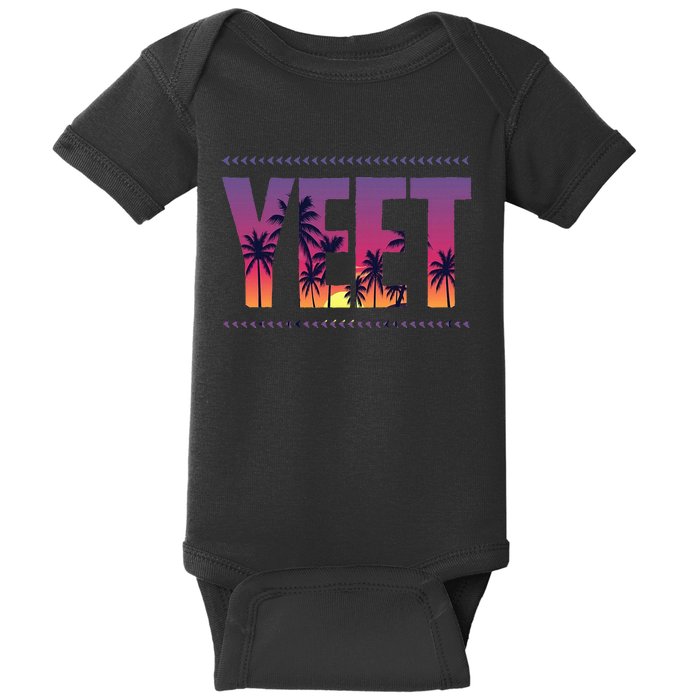 Vintage Yeet Apparel Saying Baby Bodysuit