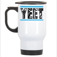 Vintage Yeet Apparel Saying Stainless Steel Travel Mug