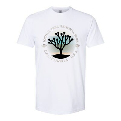 Vintage Yucca Brevifolia Joshua Tree National Park Gift Meaningful Gift Softstyle® CVC T-Shirt