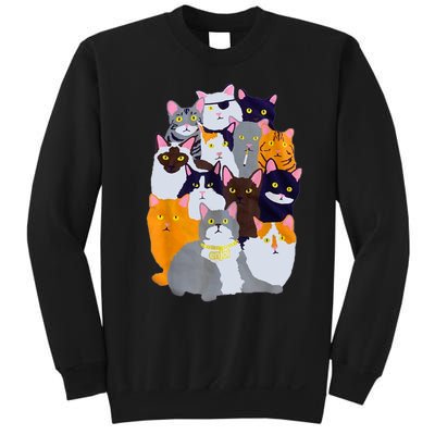 Vintage Y2K Enjoi Cat Gang Cute Cat Mom Cat Dad Cat Lover TShirt Sweatshirt