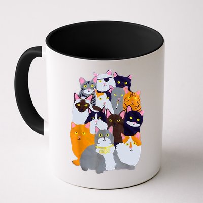 Vintage Y2K Enjoi Cat Gang Cute Cat Mom Cat Dad Cat Lover TShirt Mug