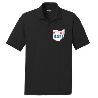 Vote Yes Issue 1 PosiCharge RacerMesh Polo