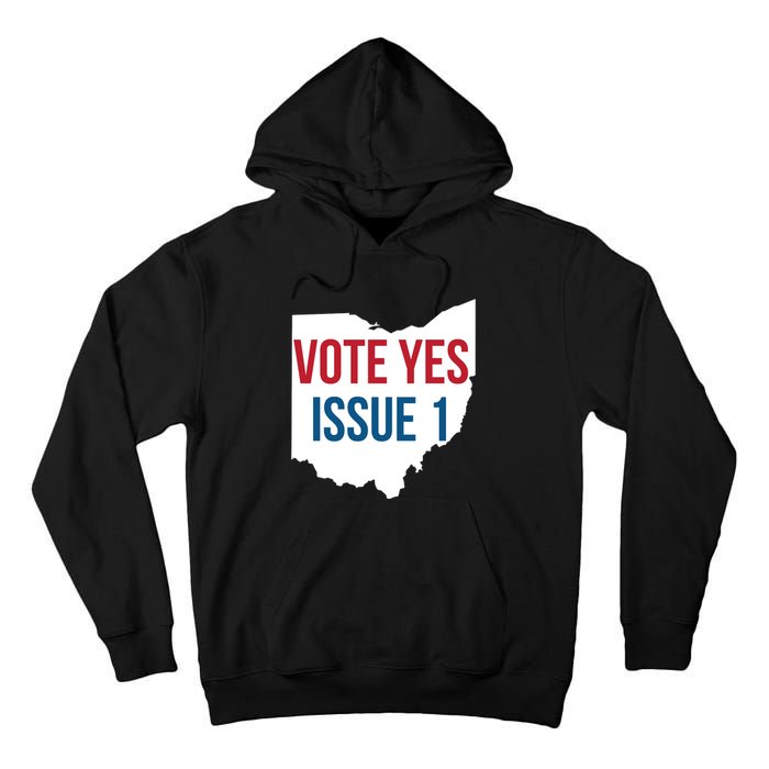 Vote Yes Issue 1 Tall Hoodie