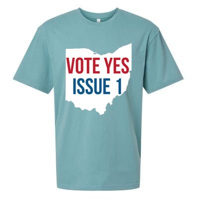 Vote Yes Issue 1 Sueded Cloud Jersey T-Shirt