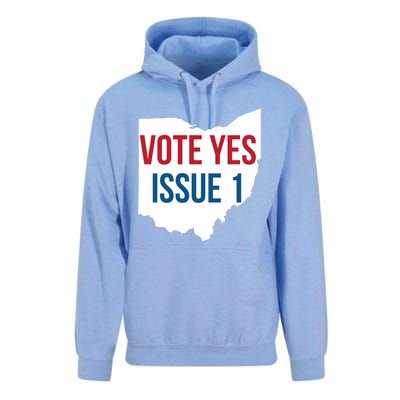 Vote Yes Issue 1 Unisex Surf Hoodie