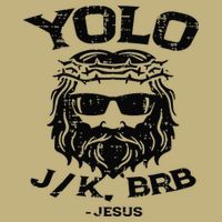 Vintage Yolo Just Kissing Be Right Back Jesus Funny Hoodie