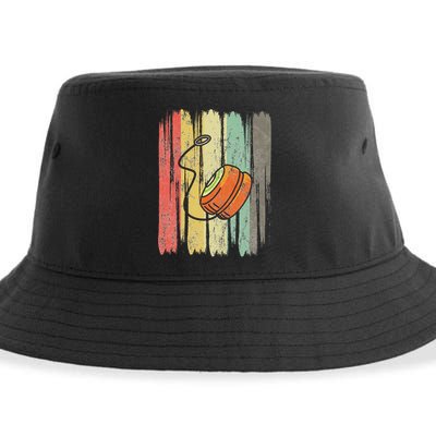 Vintage Yoyo Lover Yoyo Master Sustainable Bucket Hat