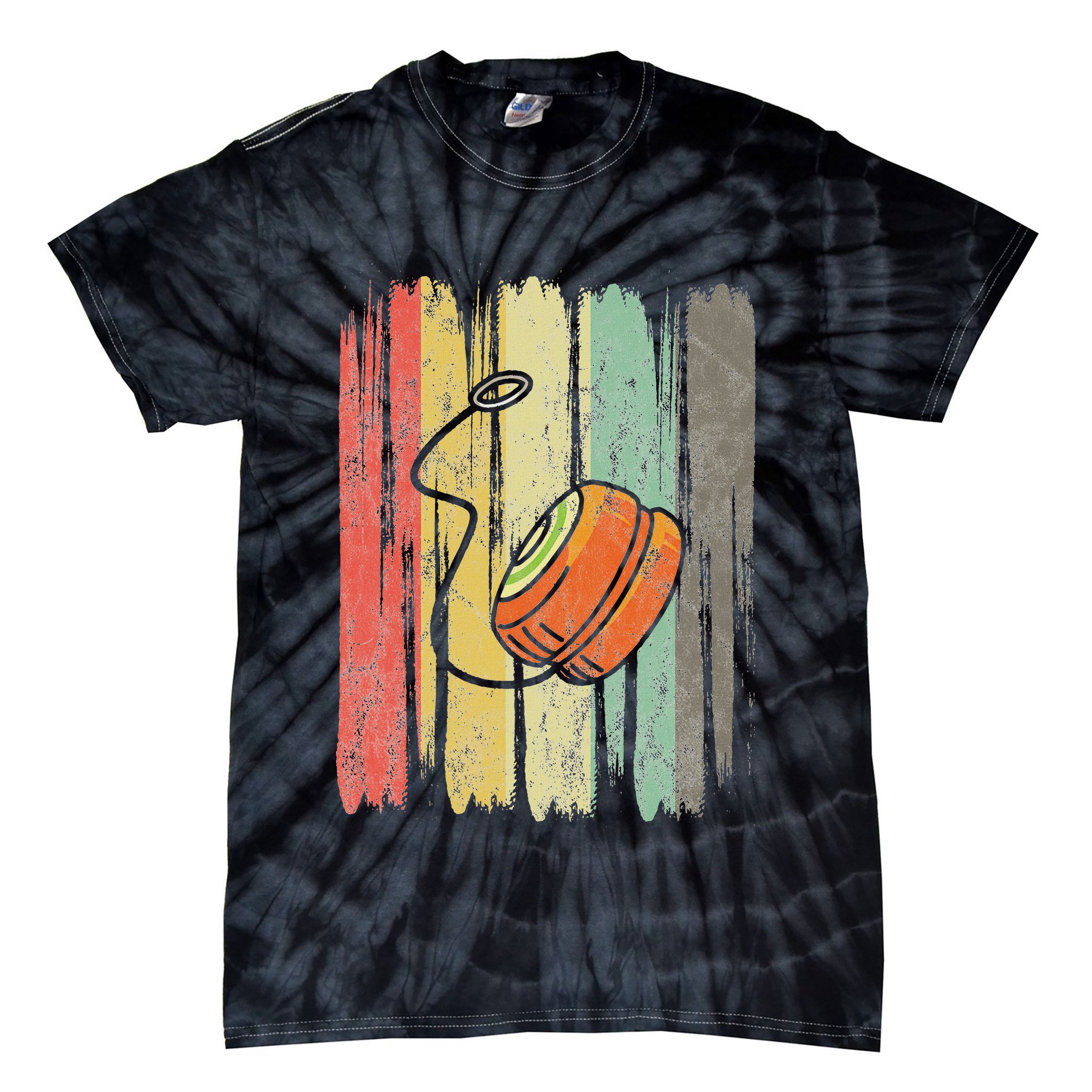 Vintage Yoyo Lover Yoyo Master Tie-Dye T-Shirt