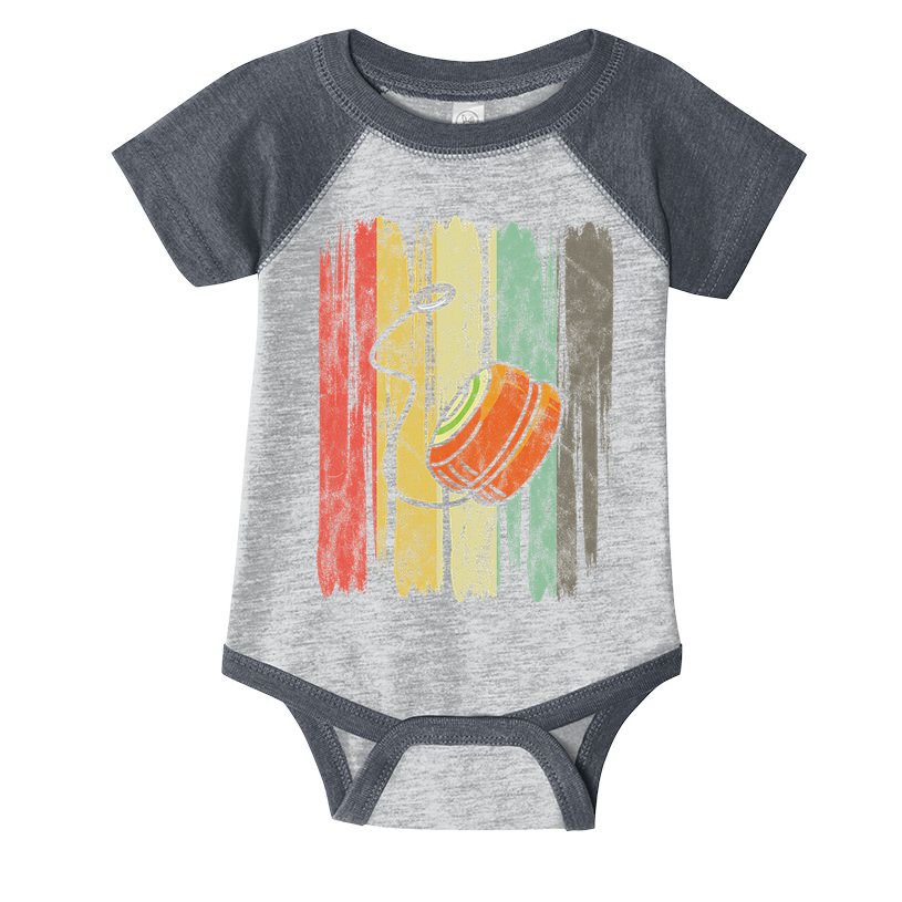 Vintage Yoyo Lover Yoyo Master Infant Baby Jersey Bodysuit