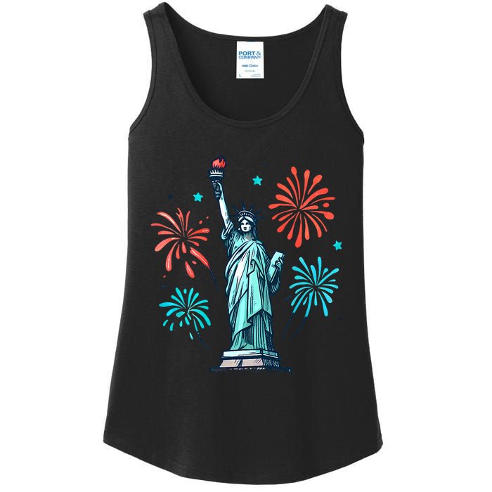 Vintage You Look Like 4th Of July Hot Dog Wiener Ladies Essential Tank