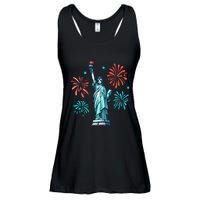 Vintage You Look Like 4th Of July Hot Dog Wiener Ladies Essential Flowy Tank