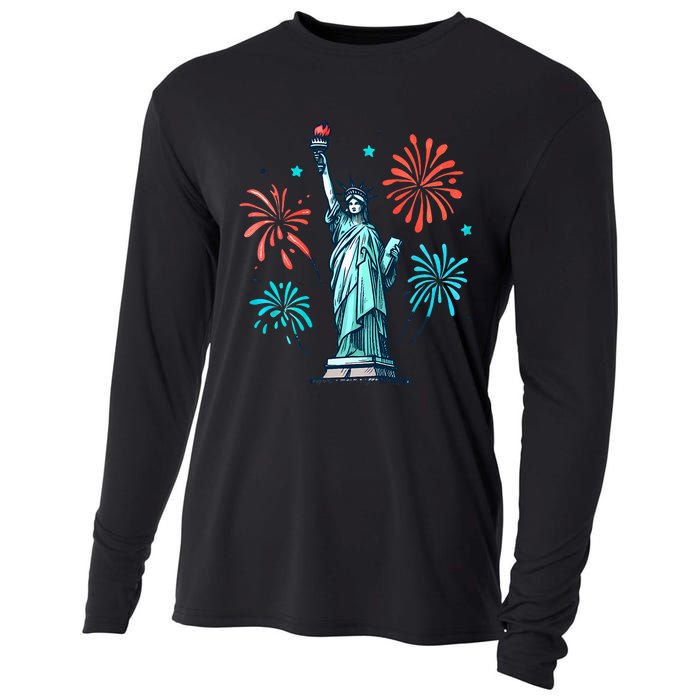 Vintage You Look Like 4th Of July Hot Dog Wiener Cooling Performance Long Sleeve Crew