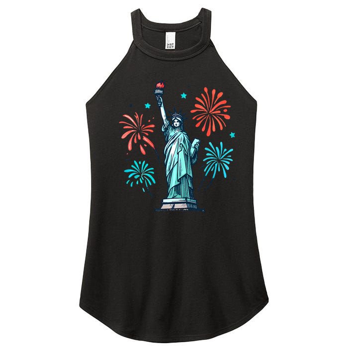 Vintage You Look Like 4th Of July Hot Dog Wiener Women's Perfect Tri Rocker Tank