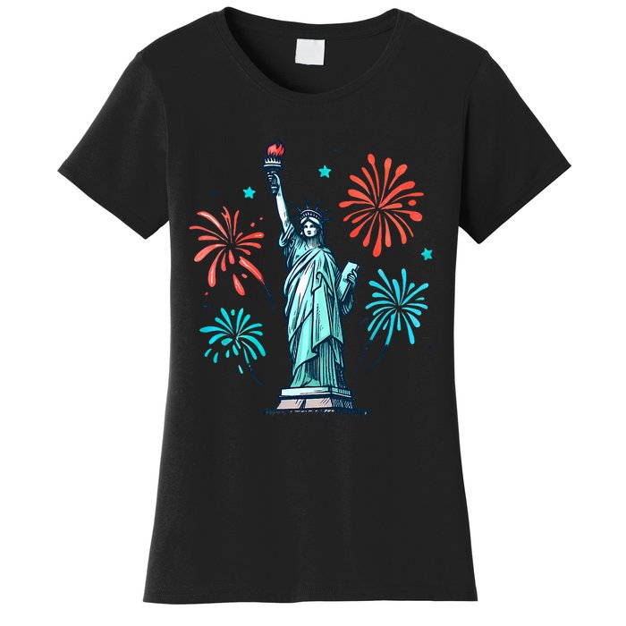 Vintage You Look Like 4th Of July Hot Dog Wiener Women's T-Shirt