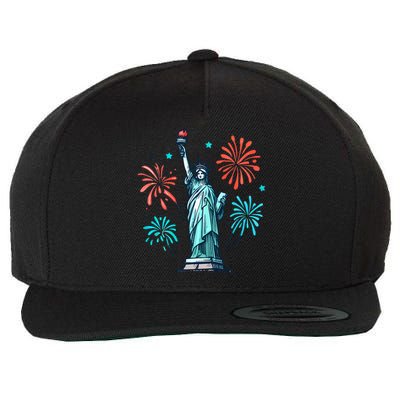 Vintage You Look Like 4th Of July Hot Dog Wiener Wool Snapback Cap