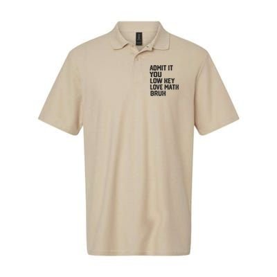 Vintage You Low Key Love Math Bruh Math Teacher Nerdy Math Polo