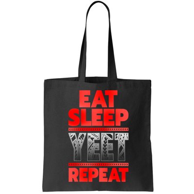 Vintage Yeet Mens Funny Saying Eat Sleep Repeat Bag