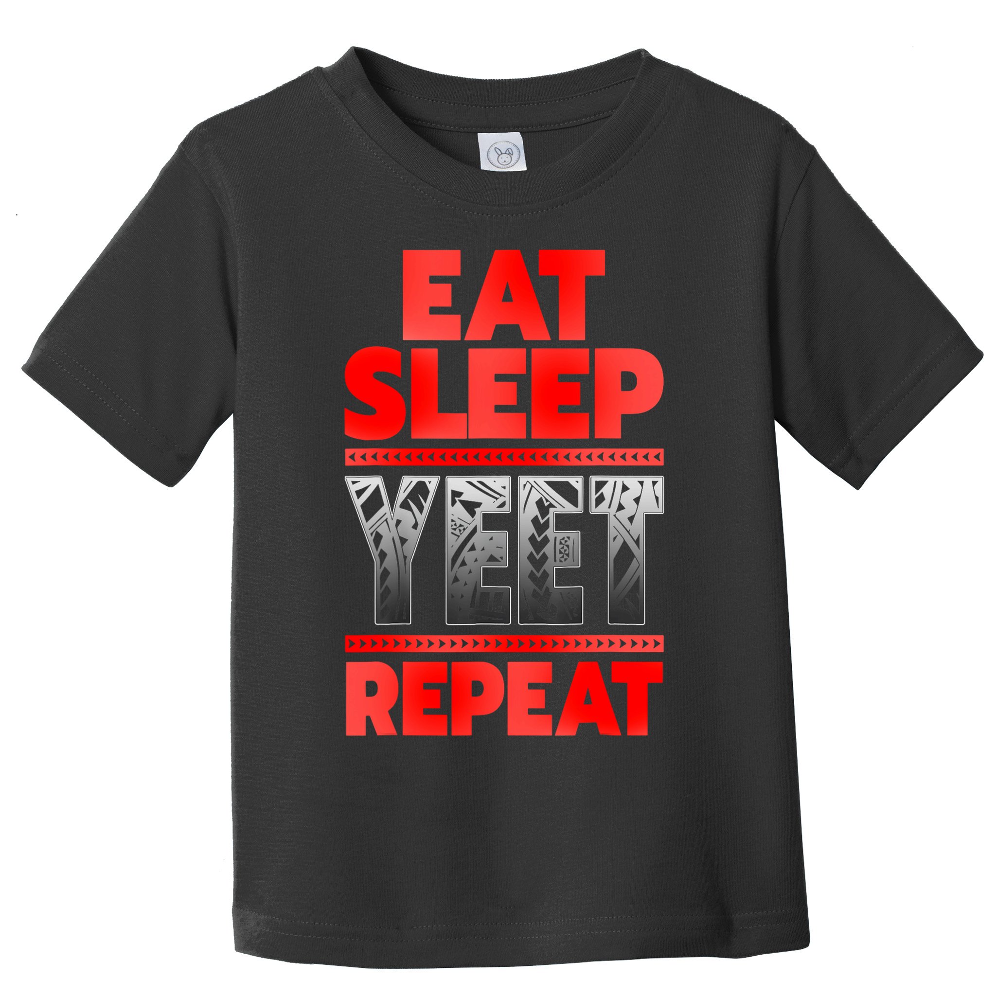 Vintage Yeet Mens Funny Saying Eat Sleep Repeat Toddler T-Shirt