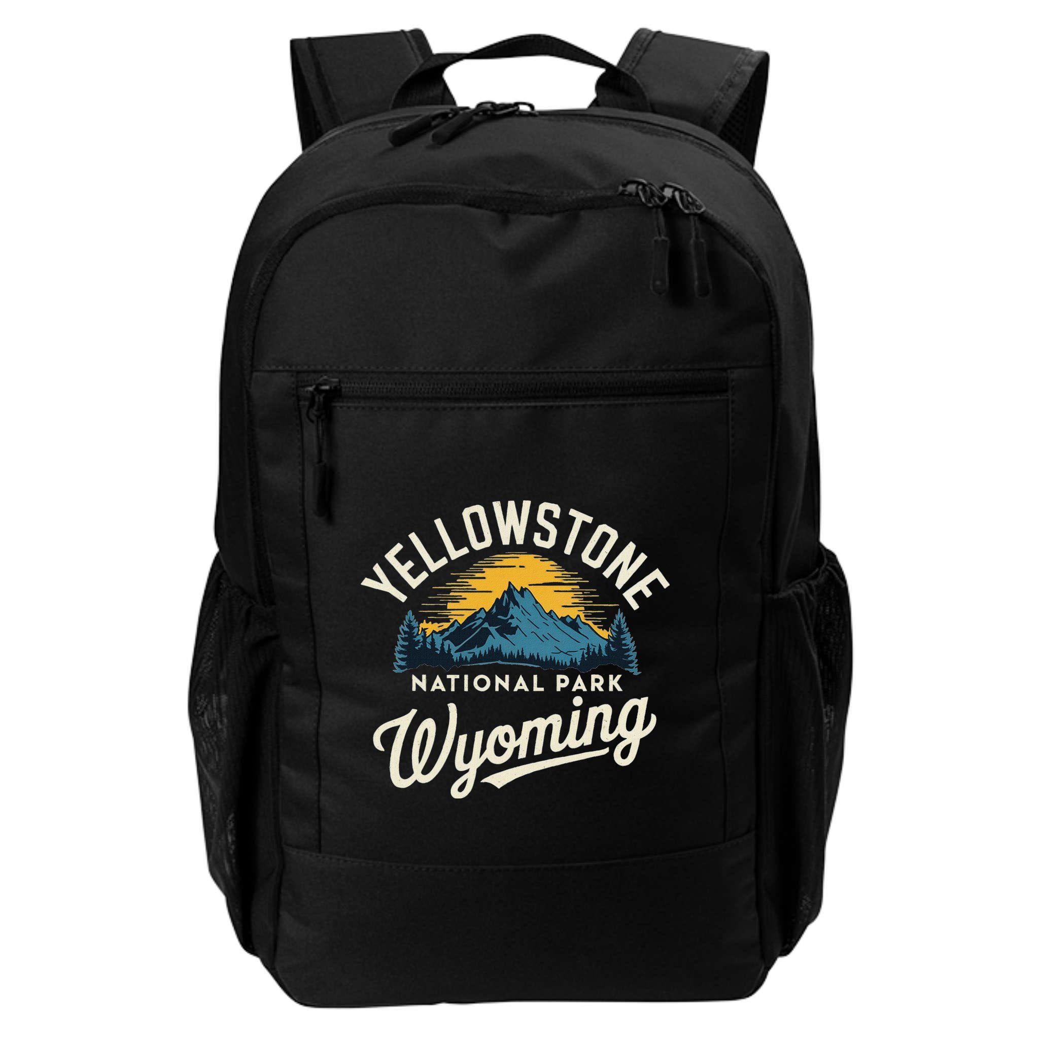 Vintage Yellowstone National Park Wyoming Souvenir Backpack