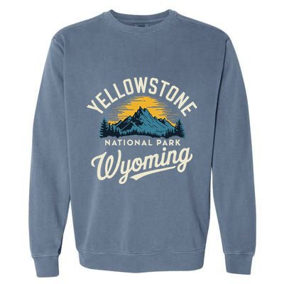 Vintage Yellowstone National Park Wyoming Souvenir Garment-Dyed Sweatshirt