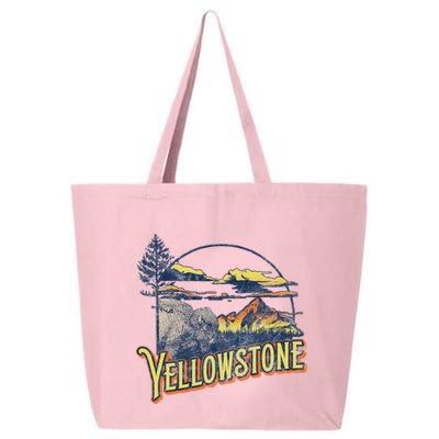 Vintage Yellowstone National Park Retro 80S Style Graphic 25L Jumbo Tote